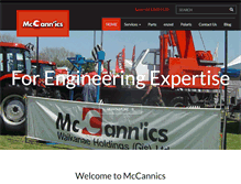 Tablet Screenshot of mccannics.co.nz